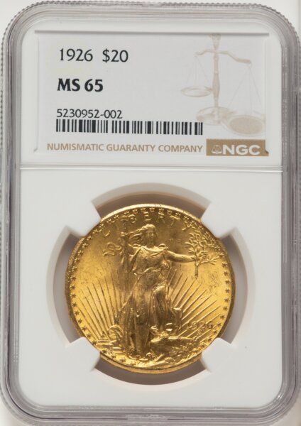 1926 $20 65 NGC