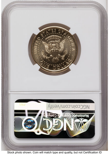 2026 Semiquincentennial President Donald J. Trump $1 (Privy Mark) AR Kenneth Bressett America 250 66 NGC