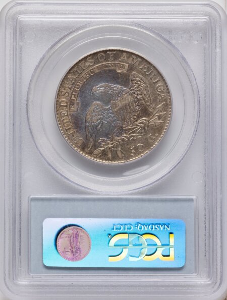 1815/2 50C, MS CAC 50 PCGS