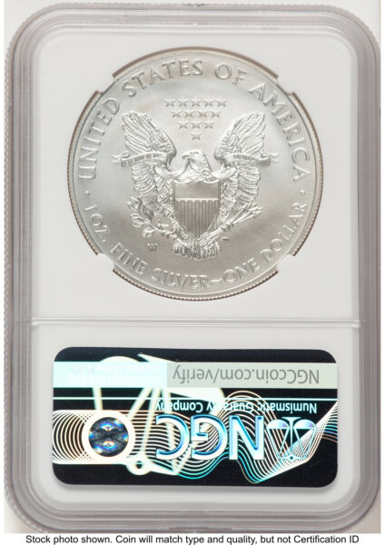 2014-W Burnished Silver Eagle 1 oz Thomas Uram 70 NGC
