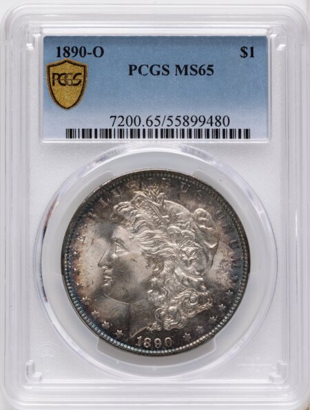1890-O S$1 PCGS Secure 65 PCGS