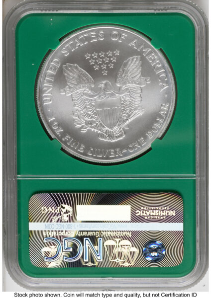 2006 Silver Eagle Monster Box From US Mint Sealed Box Green Core Label 70 NGC