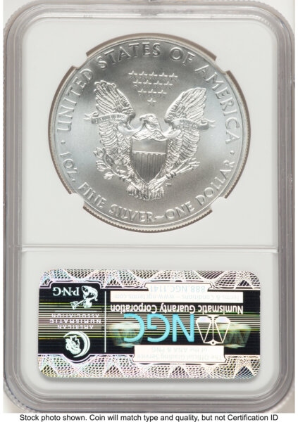2013-(W) Silver Eagle FR West Point Star Label 70 NGC