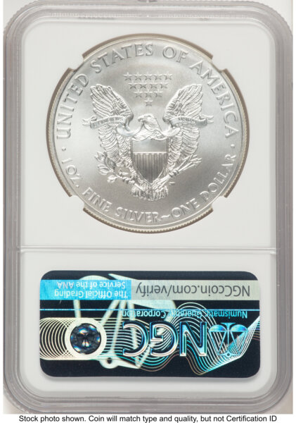 2014-(W) Silver Eagle John Mercanti 70 NGC