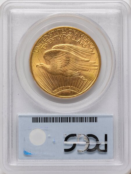 1910-D $20 63 PCGS