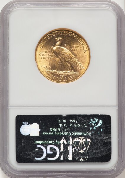 1910-D $10 64 NGC