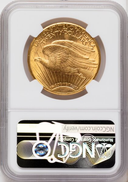 1911-D $20 63 NGC