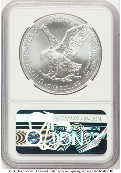 2026 Silver Eagle FDI Kenneth Bressett Red Book 70 NGC
