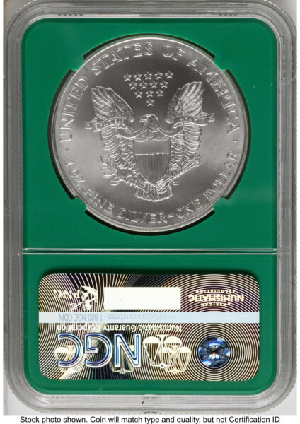 2000 Silver Eagle Monster Box From US Mint Sealed Box Green Core Label 70 NGC