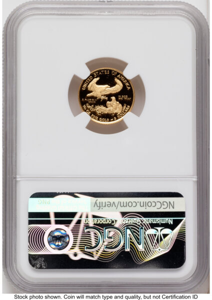 2021-W Type 1 Proof Gold Eagle 1.85 oz Mike Castle 70 NGC
