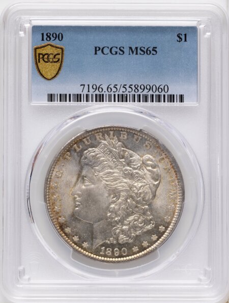 1890 S$1 PCGS Secure 65 PCGS