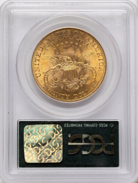 1901 $20 CAC 64 PCGS
