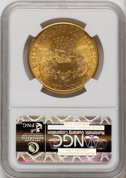 1895-S $20 63 NGC