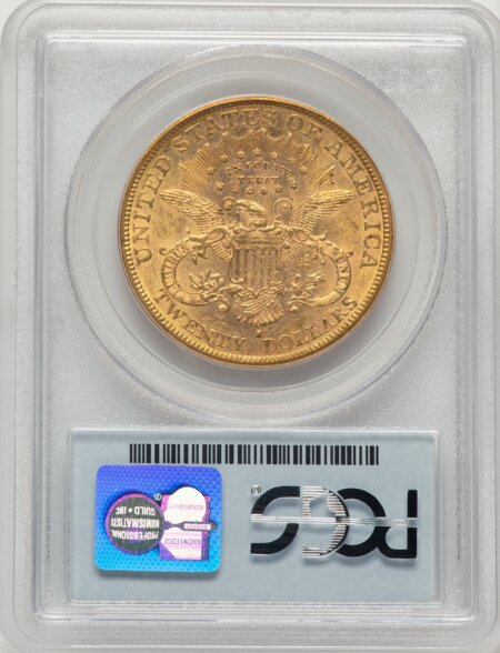 1892-S $20 62 PCGS