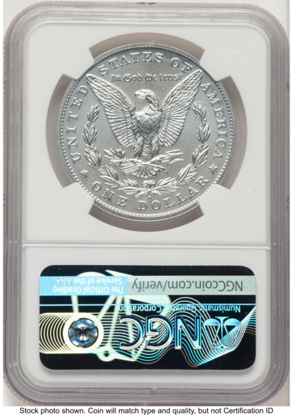 2021-O Privy S$1 Morgan Dollar, MS ER Mike Castle 70 NGC