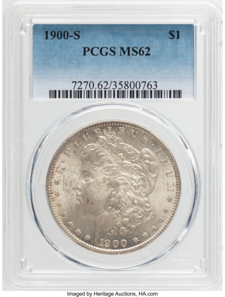 1900-S S$1 62 PCGS