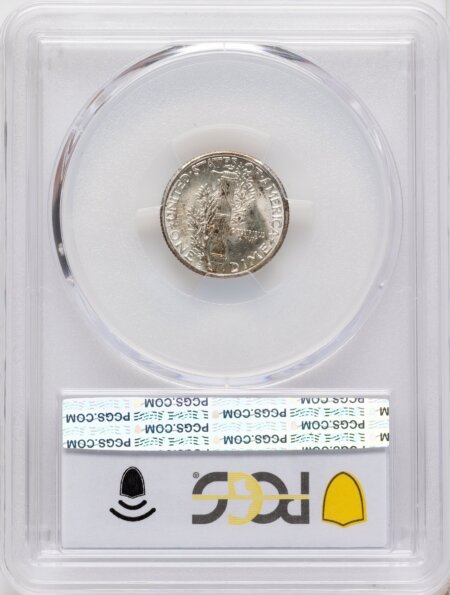 1934-D 10C, FB PCGS Secure 67 PCGS