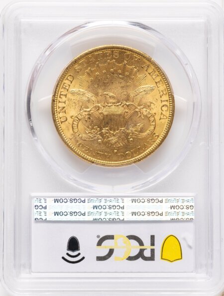 1878-S $20 62 PCGS