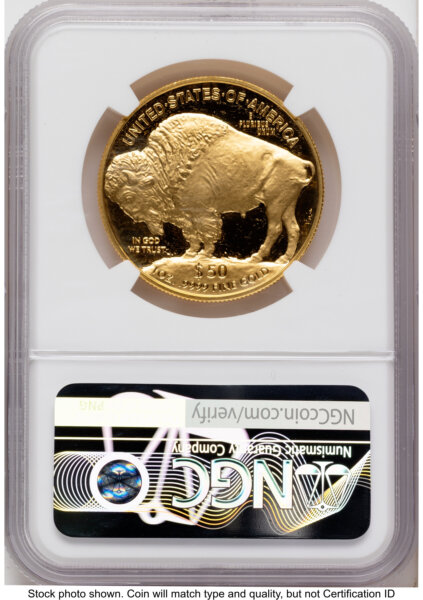 2026-W Proof Gold Buffalo 1 oz ER Kenneth Bressett Red Book 70 NGC