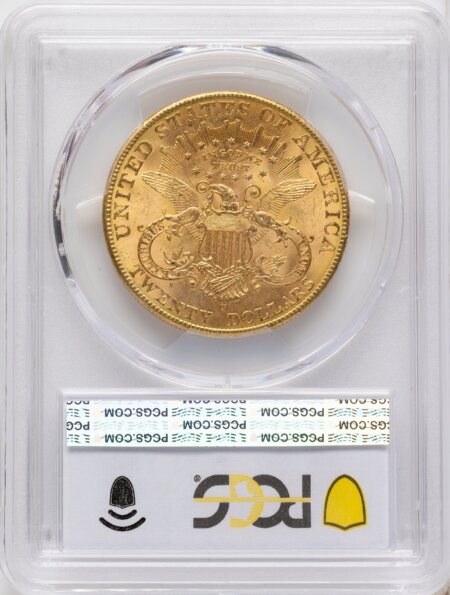 1907-S $20 62 PCGS