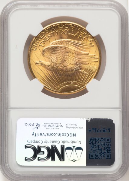 1926 $20 Tripled Die Obverse, FS-101, MS 66 NGC