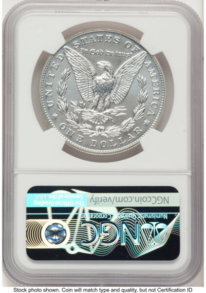 2021 S$1 Morgan Dollar, MS ER Mike Castle 70 NGC
