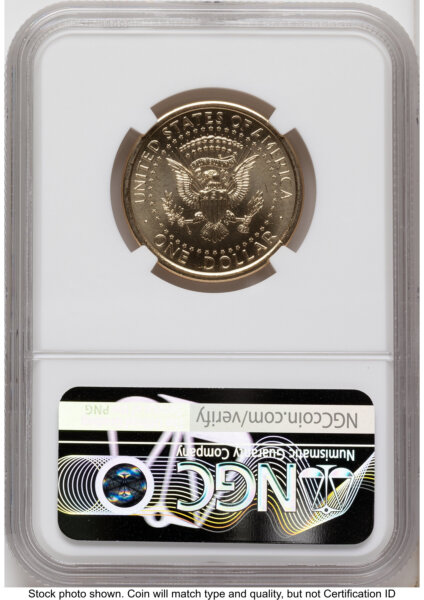 2026 Semiquincentennial President Donald J. Trump $1 (Privy Mark) FDI America 250 Congress Building Label 65 NGC