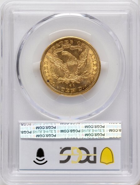 1891-CC $10 PCGS Secure 61 PCGS