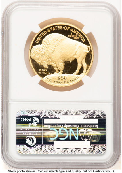 2013-W Proof Gold Buffalo 1 oz ER 100th Anniversary 70 NGC