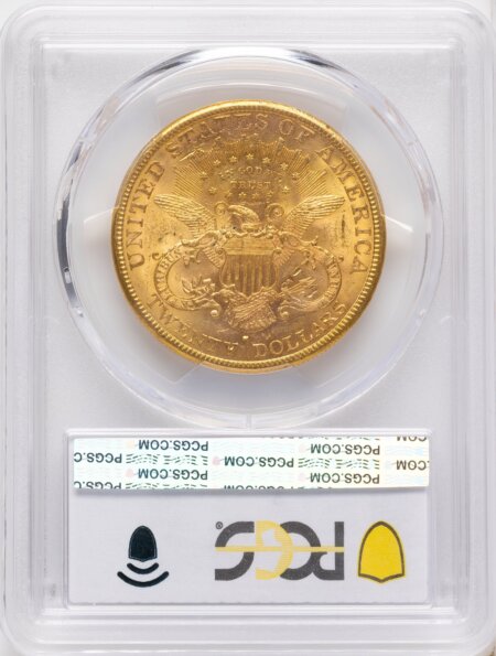 1883-S $20 62 PCGS