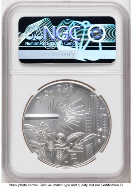 2026 Best of the Mint 1916 Mercury Silver Medal 1 oz FDI America 250 Congress Building Label 70 NGC