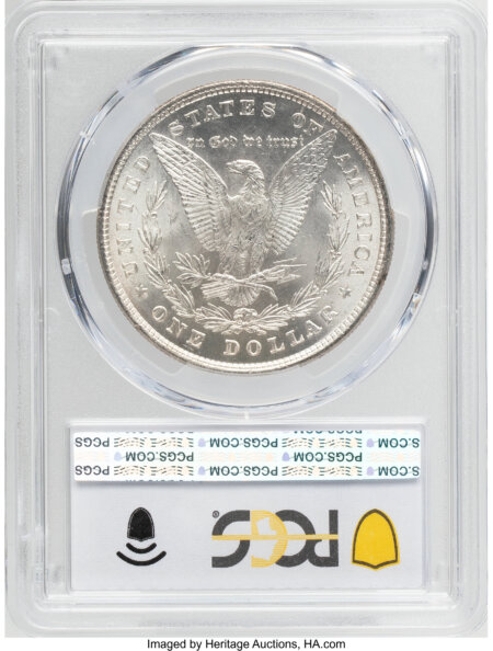 1878 8TF $1 VAM 17 Diagonal in 8, MS CAC 64 PCGS