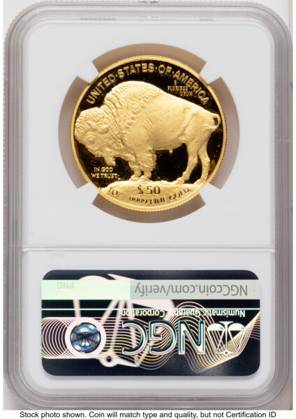 2020-W Proof Gold Buffalo 1 oz FDI Mike Castle 70 NGC