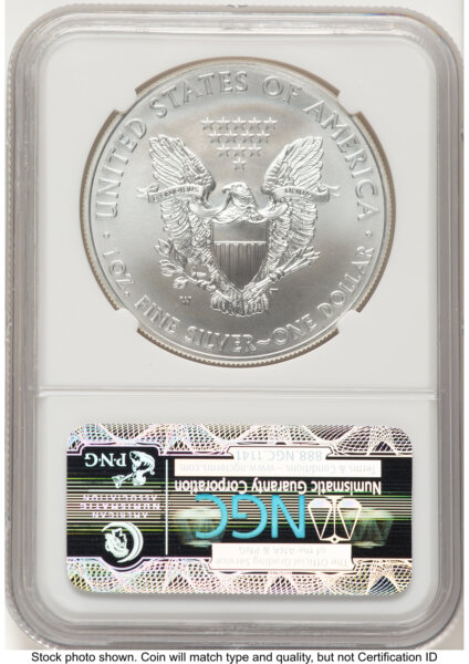 2012-W Burnished Silver Eagle 1 oz ER West Point Star Label 70 NGC