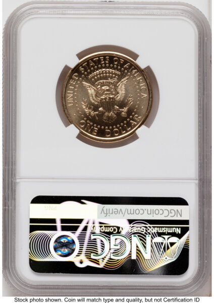 2026 Semiquincentennial President Donald J. Trump $1 (Privy Mark) FDI America 250 John Hancock Label 67 NGC