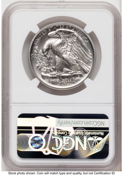2026-W Palladium Eagle 1 oz, Uncirculated AR Kenneth Bressett Red Book 70 NGC