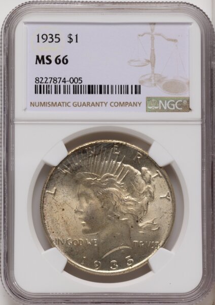 1935 S$1 66 NGC