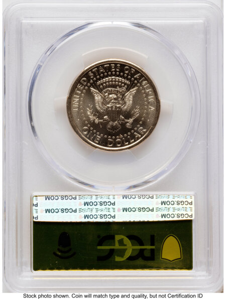 2026 Semiquincentennial President Donald J. Trump $1 (Privy Mark) FDI Gold Foil 67 PCGS