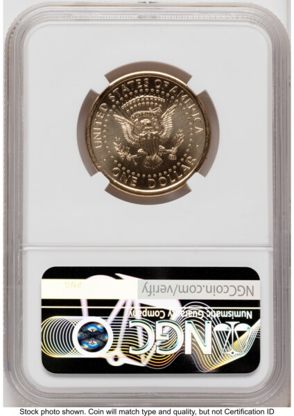 2026 Semiquincentennial President Donald J. Trump $1 (Privy Mark) AR Trump Label 68 NGC