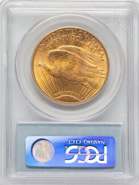 1910-S $20 Blue Label 65 PCGS