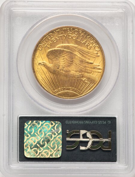 1909/8 $20 62 PCGS