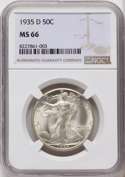 1935-D 50C 66 NGC