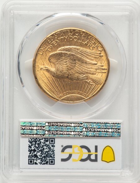 1911-D $20 Blue Gradient 65 PCGS