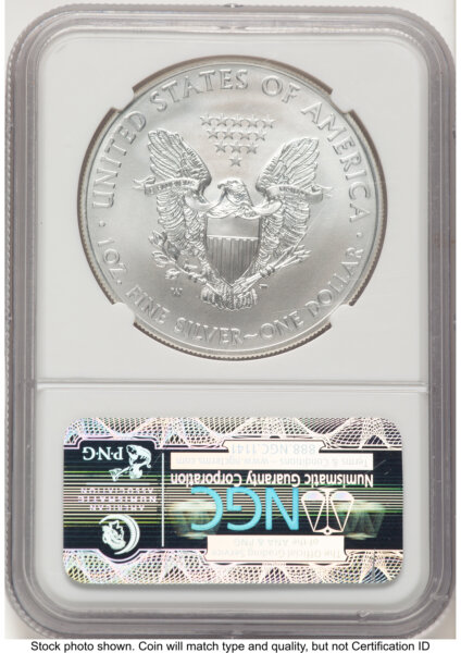 2013-W Burnished Silver Eagle 1 oz ER West Point Star Label 70 NGC