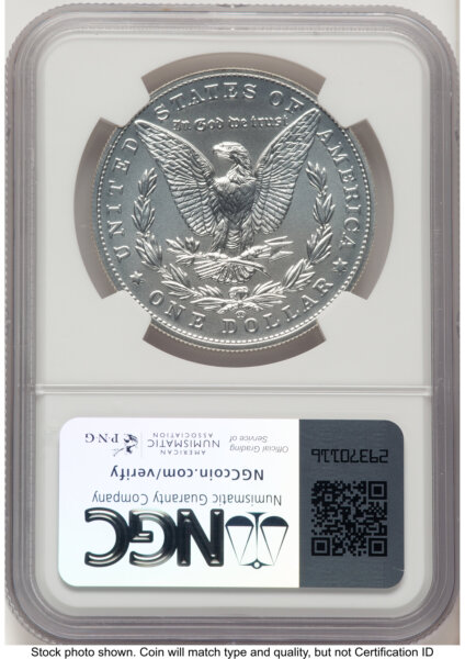 2021-CC Privy S$1 Morgan Dollar, MS Brown Label 70 NGC