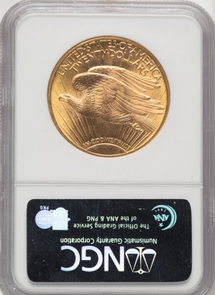 1923-D $20 66 NGC
