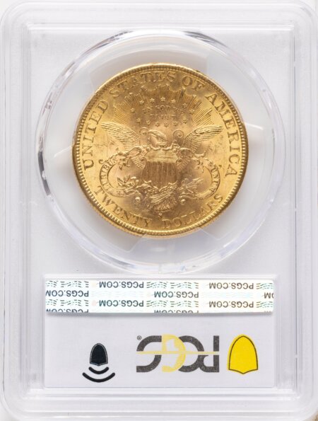 1891-S $20 62 PCGS