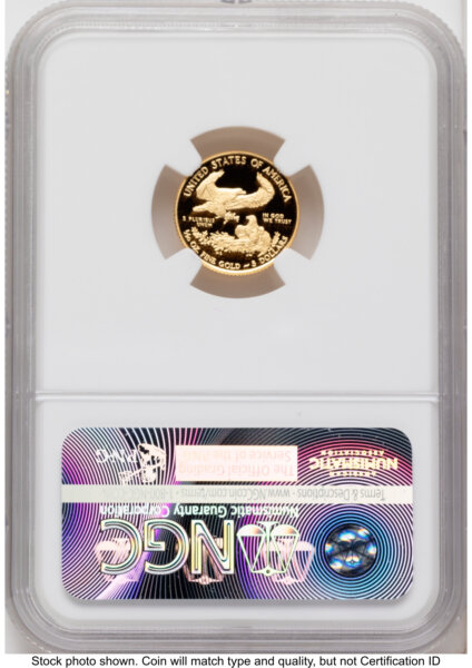 2014-W Proof Gold Eagle 1.85 oz Mike Castle 70 NGC