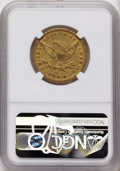 1851-O $10 50 NGC