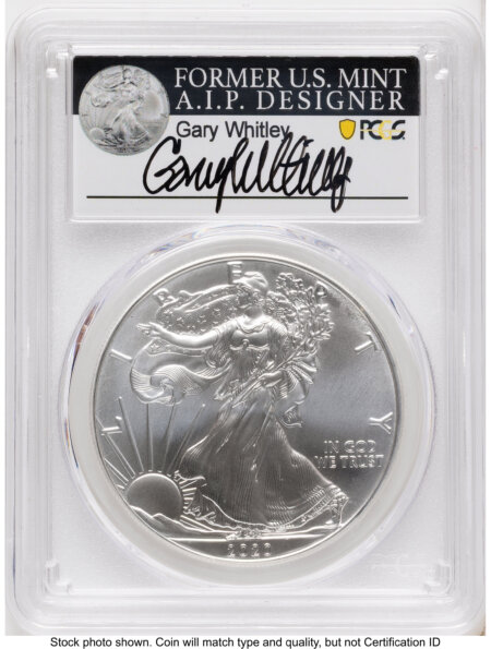 2020-(P) Silver Eagle Emergency Production FDI Gary Whitley 70 PCGS